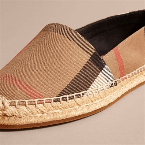 burberry womens flip flops|Burberry espadrilles women's sale.